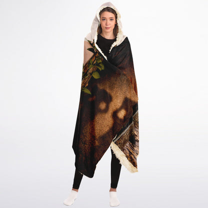Plato's Cave - Hooded Blanket