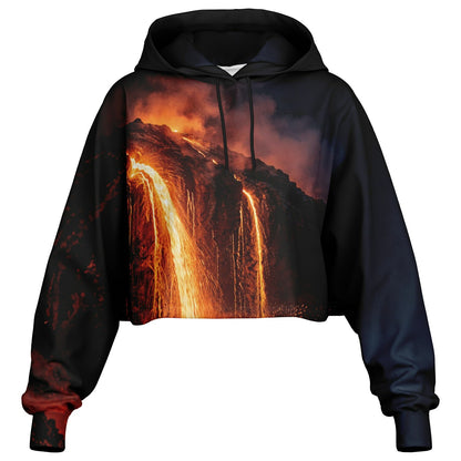 Mantle Emergence - Crop Hoodie