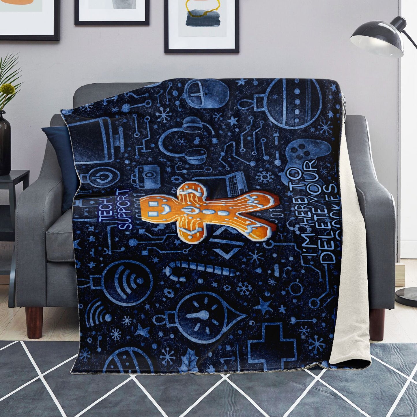 Delete your cookies - Premium Decoration Blanket