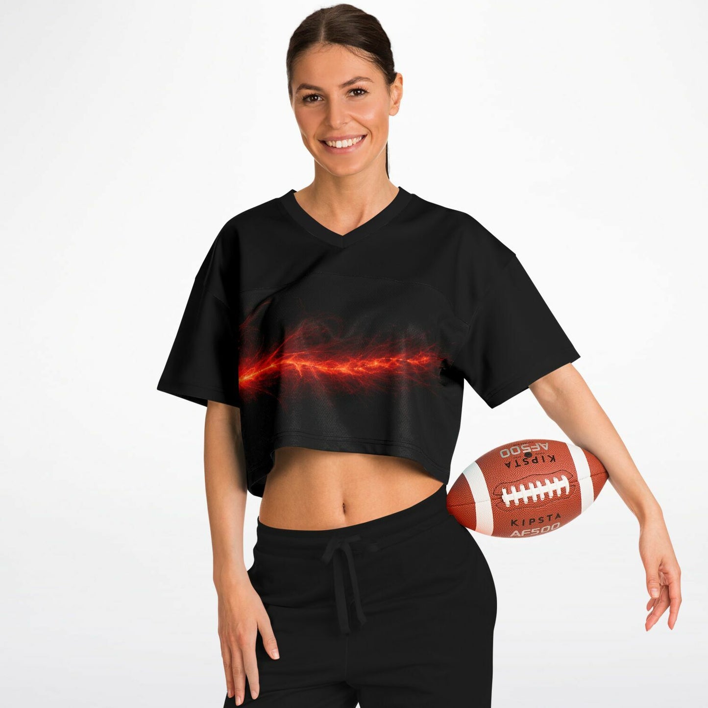 Plasma Flare - Athletic Crop Top