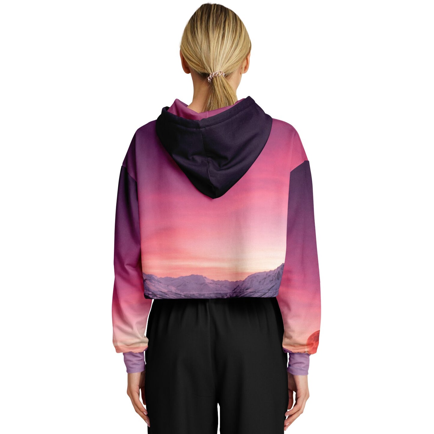 Umbra Phase - Crop Hoodie