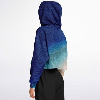 Coastal Shelf - Crop Hoodie