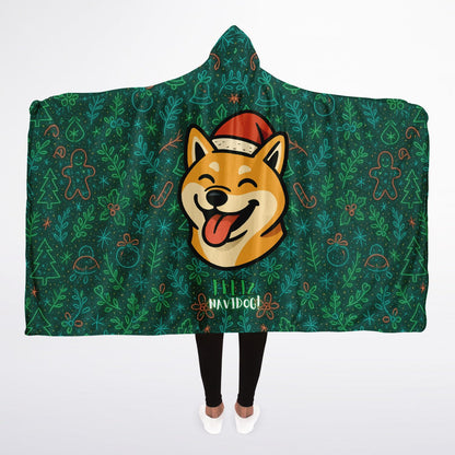 Feliz Navidog - Hooded Blanket
