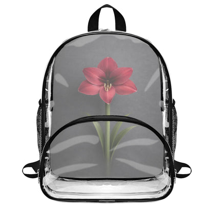 Amaryllis - Clear Backpack