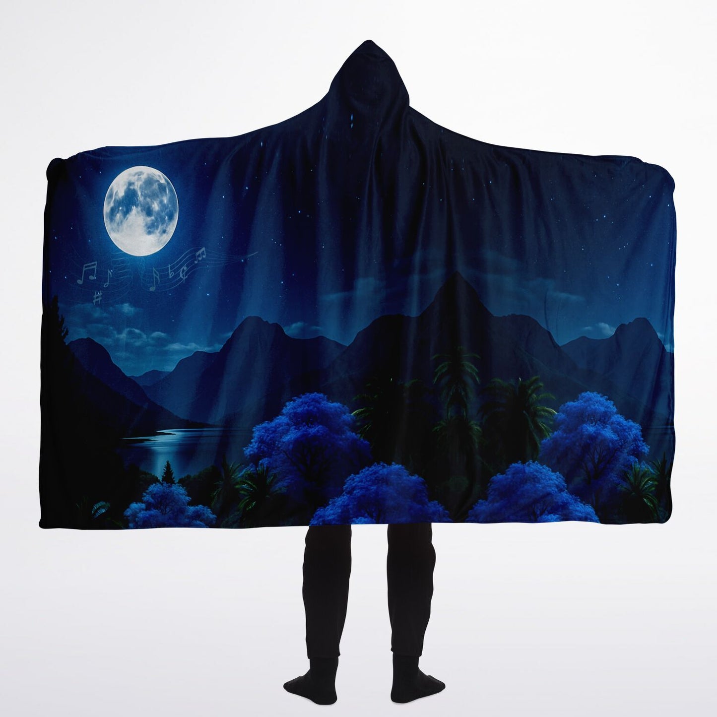 Moonlight Sonata - Hooded Blanket