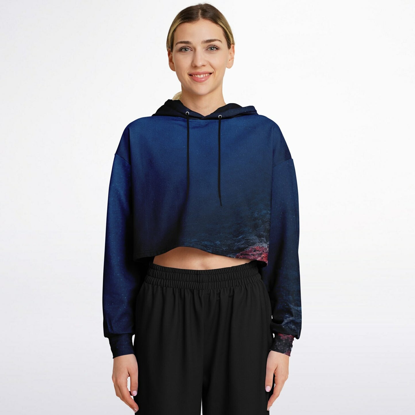 Timeless Algae - Crop Hoodie
