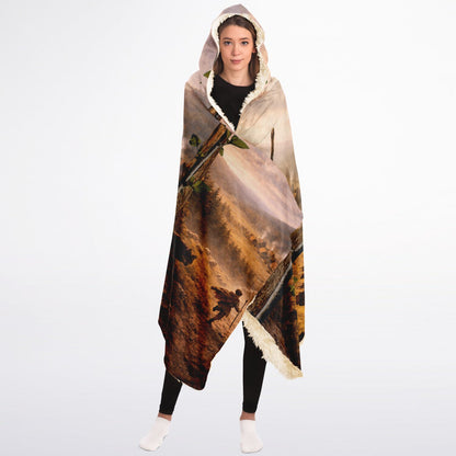 Boy who cried wolf - Hooded Blanket