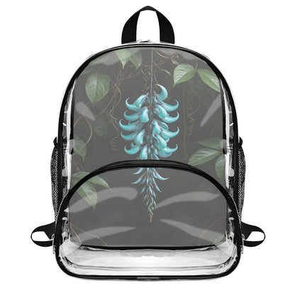 Jade Vine - Clear Backpack