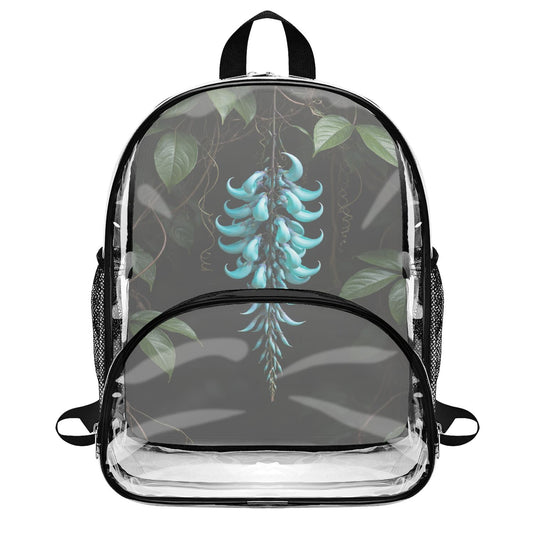 Jade Vine - Clear Backpack