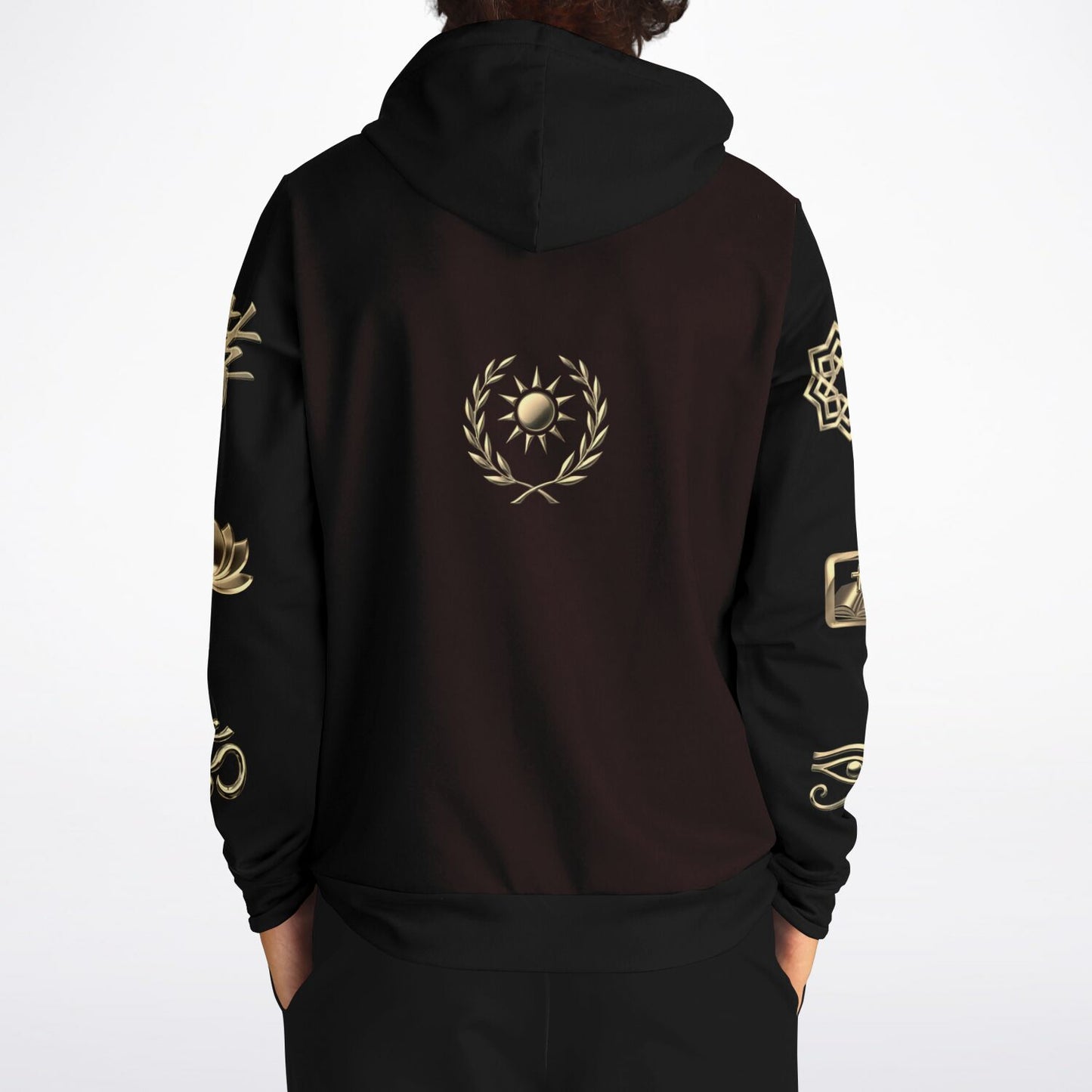 Ancient Wisdom - Athletic Hoodie (tinted)