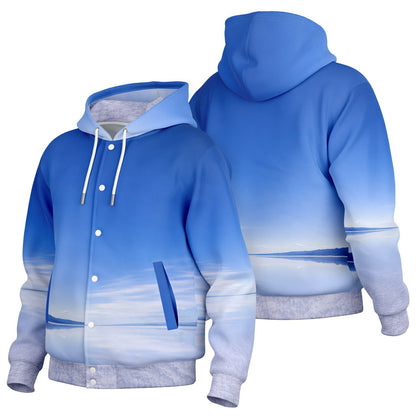 Salt Mirror - Button Hoodie