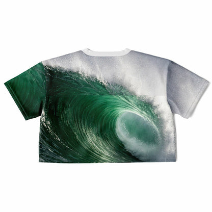 Wave Filter - Athletic Crop Top