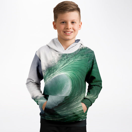 Wave Filter - Kids Hoodie