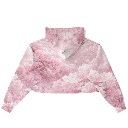 Flower Garden - Crop Hoodie
