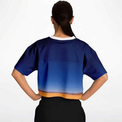Deep Sky - Athletic Crop Top