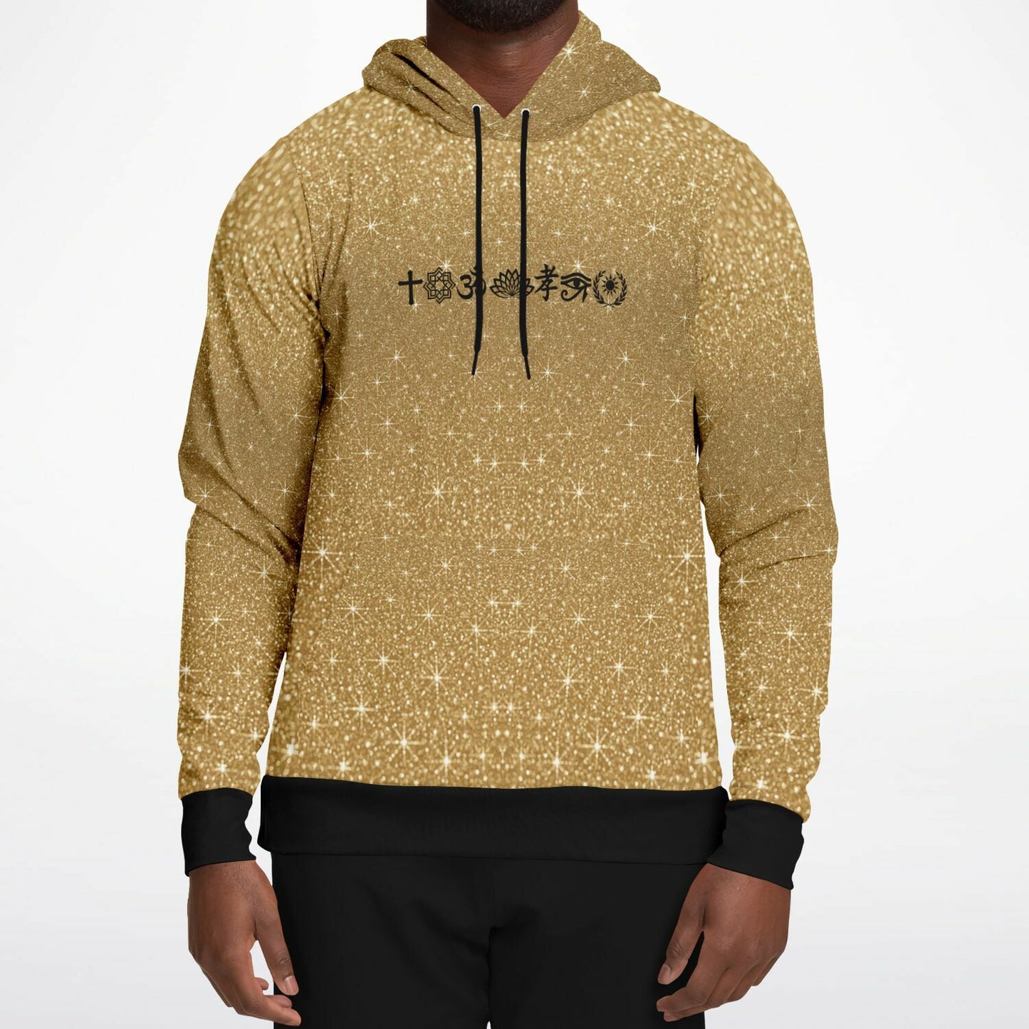 Ancient Wisdom - Athletic Hoodie (gold)