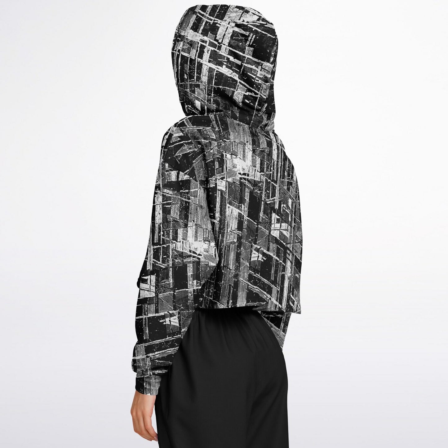 Meteorite Core - Crop Hoodie