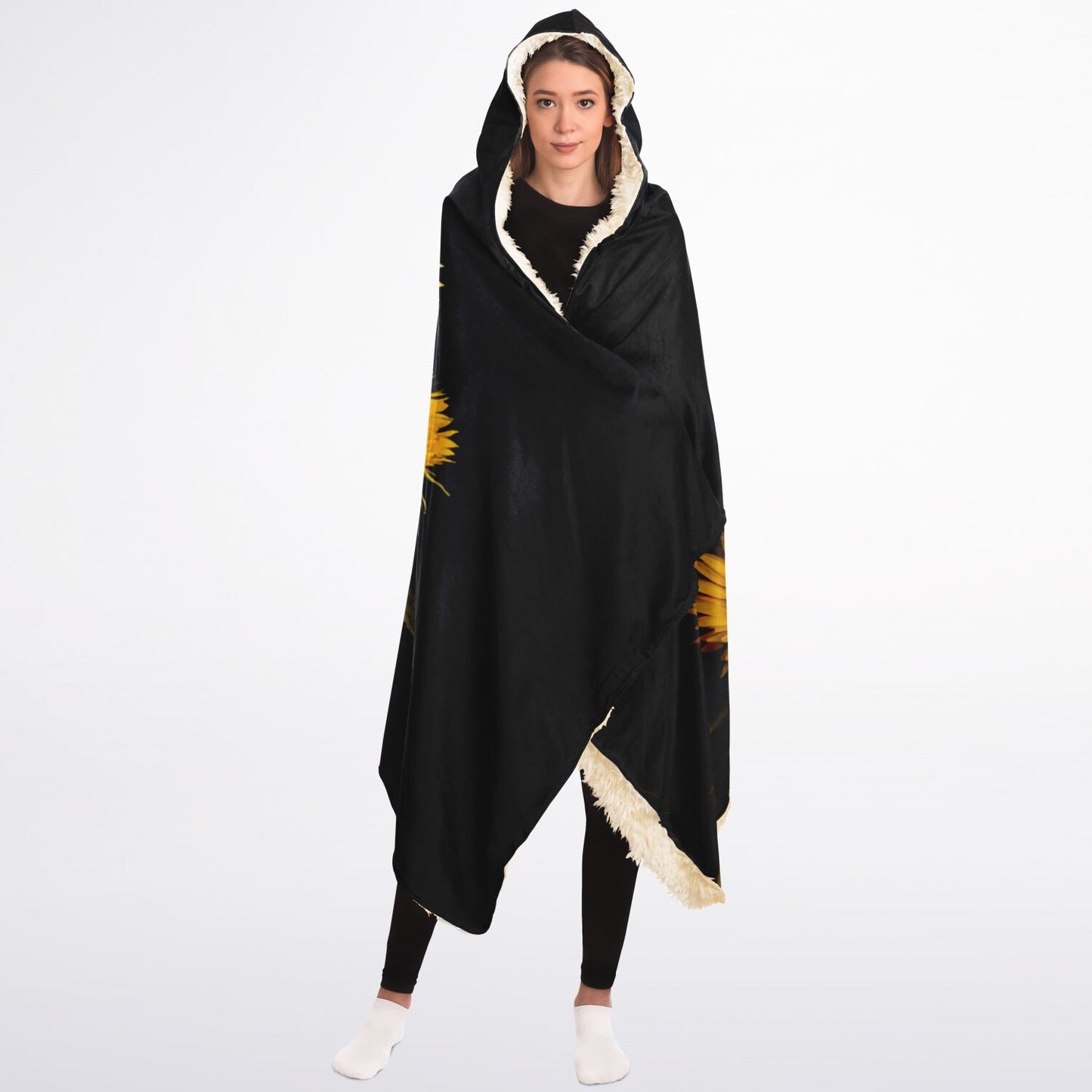 Sunflower - Hooded Blanket