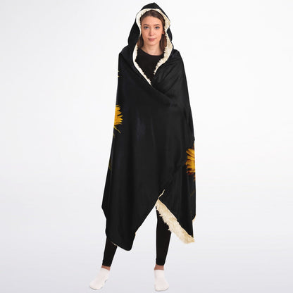 Sunflower - Hooded Blanket