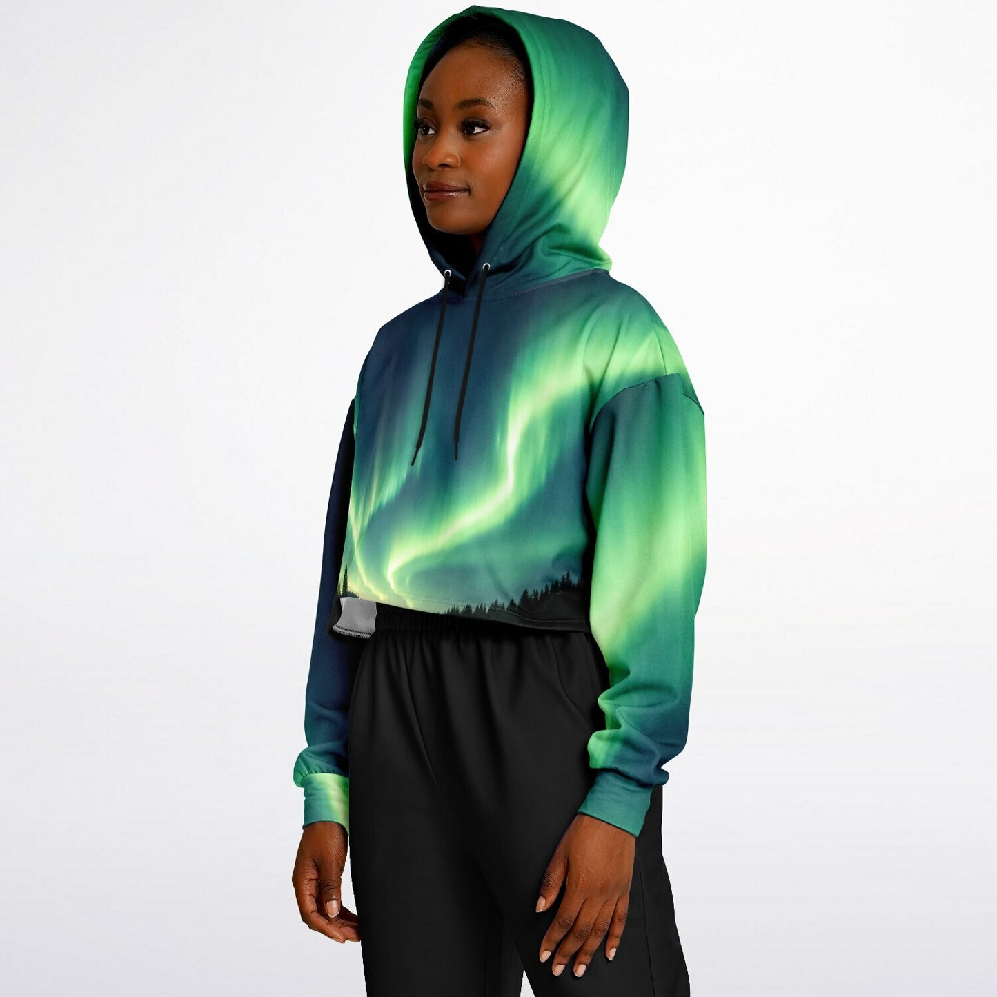Solar Wind - Crop Hoodie