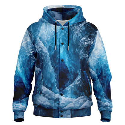 Glacial Core - Button Hoodie