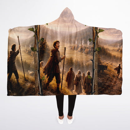 Boy who cried wolf - Hooded Blanket