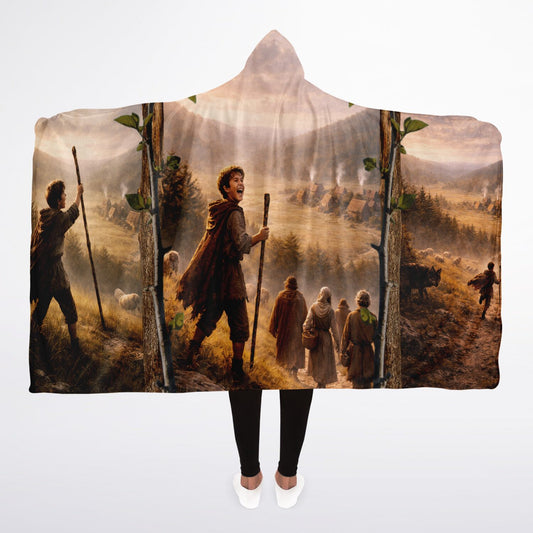 Boy who cried wolf - Hooded Blanket