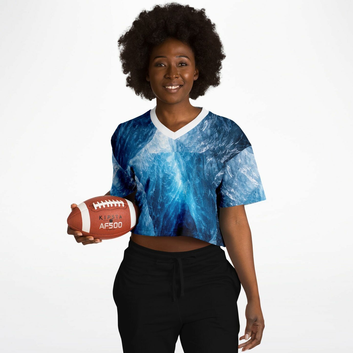 Glacial Core - Athletic Crop Top