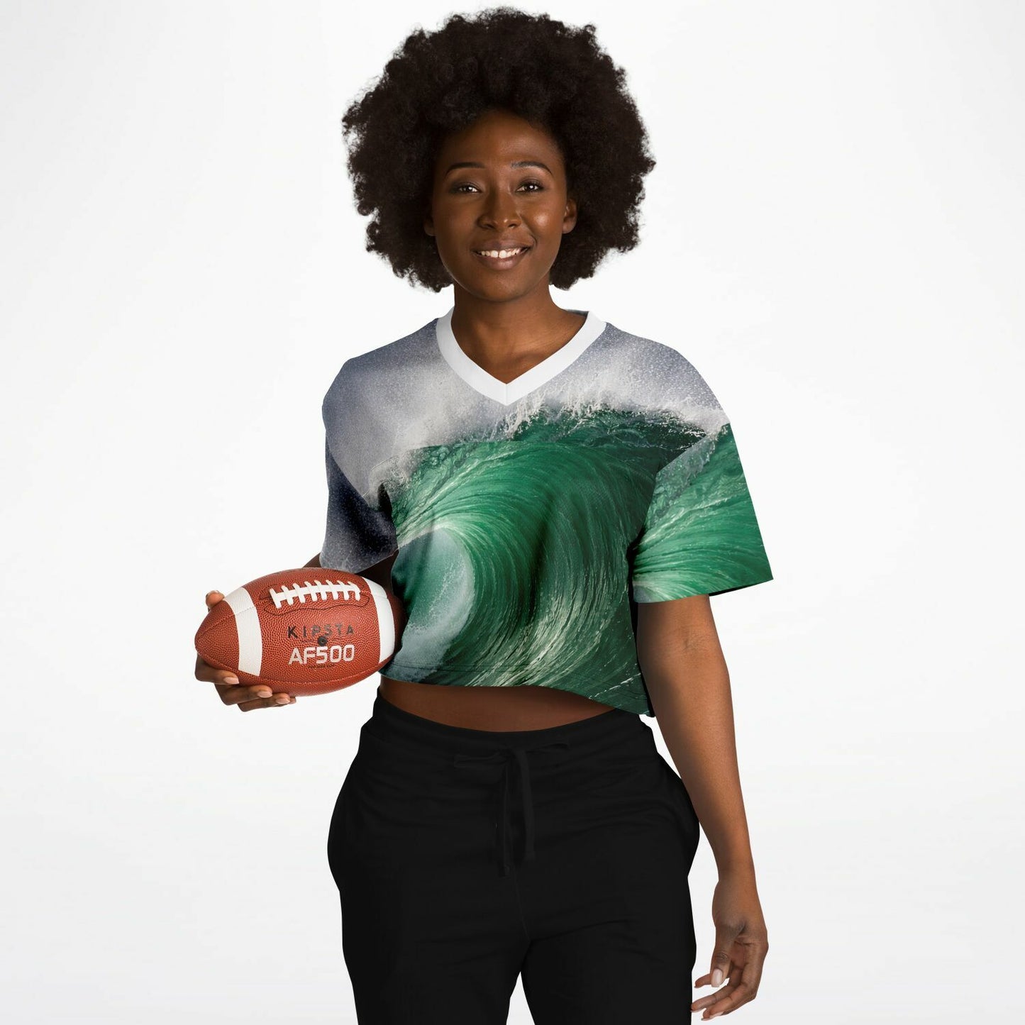 Wave Filter - Athletic Crop Top