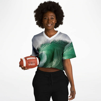 Wave Filter - Athletic Crop Top