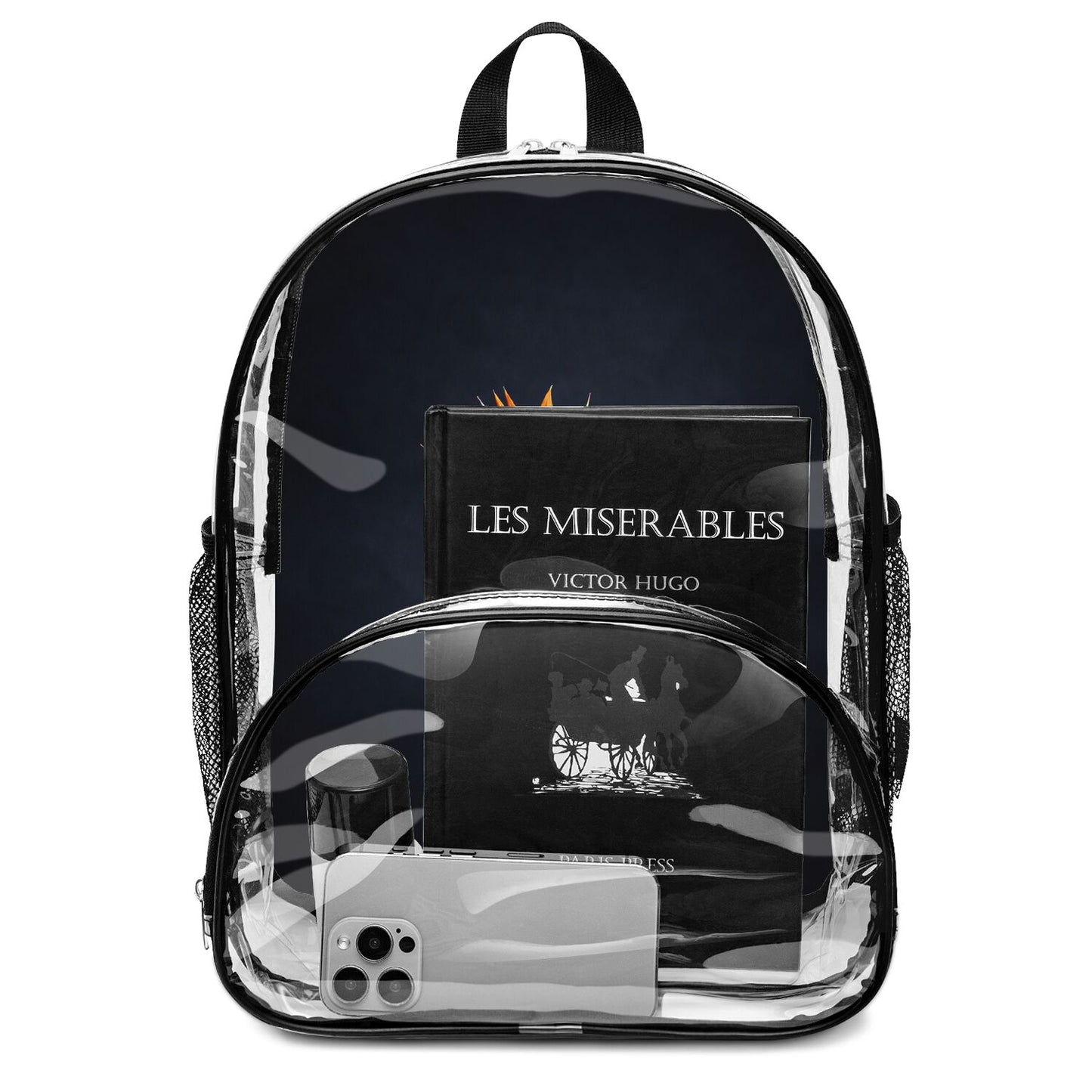 Bird of Paradise - Clear Backpack