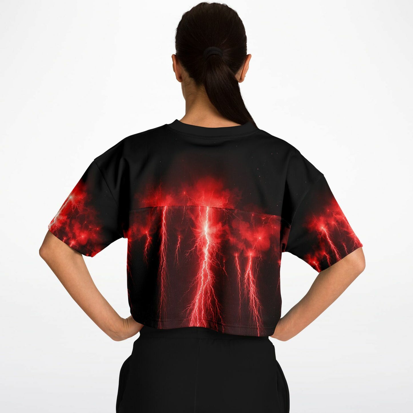 Lightning Sprites - Athletic Crop Top