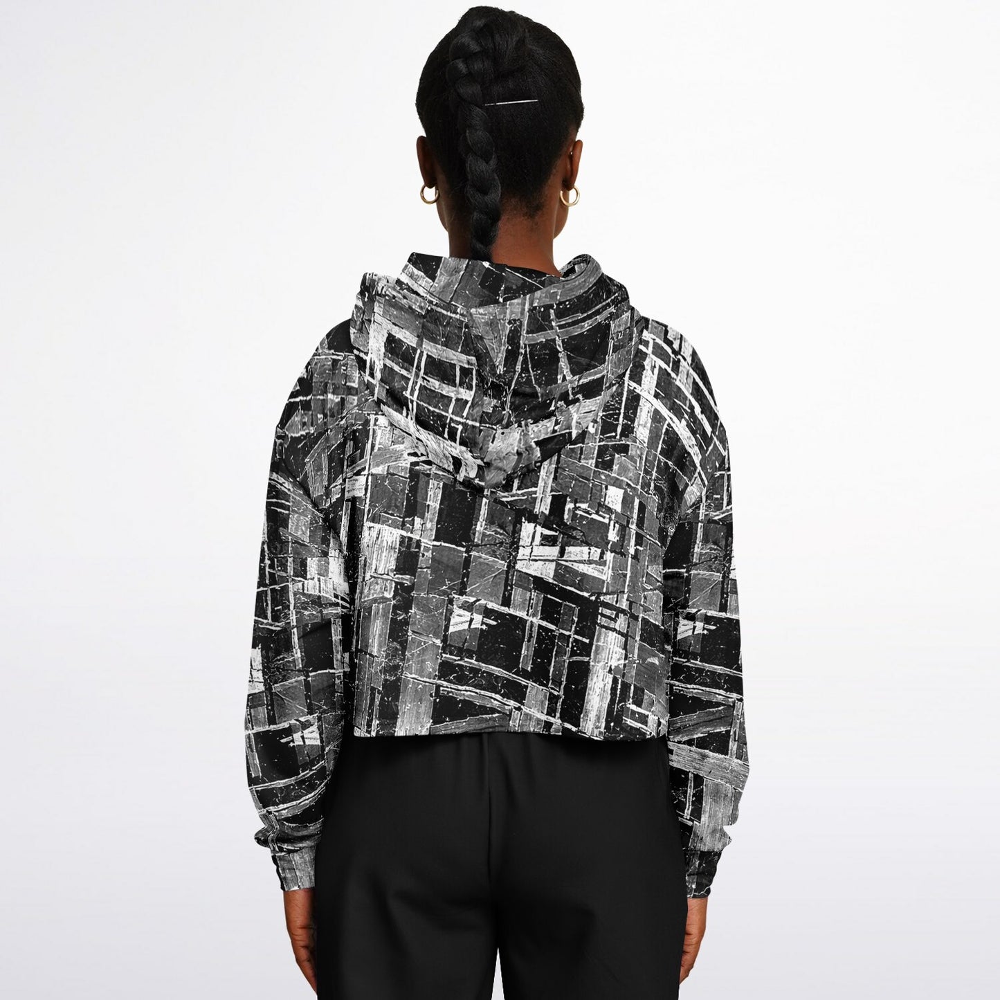 Meteorite Core - Crop Hoodie