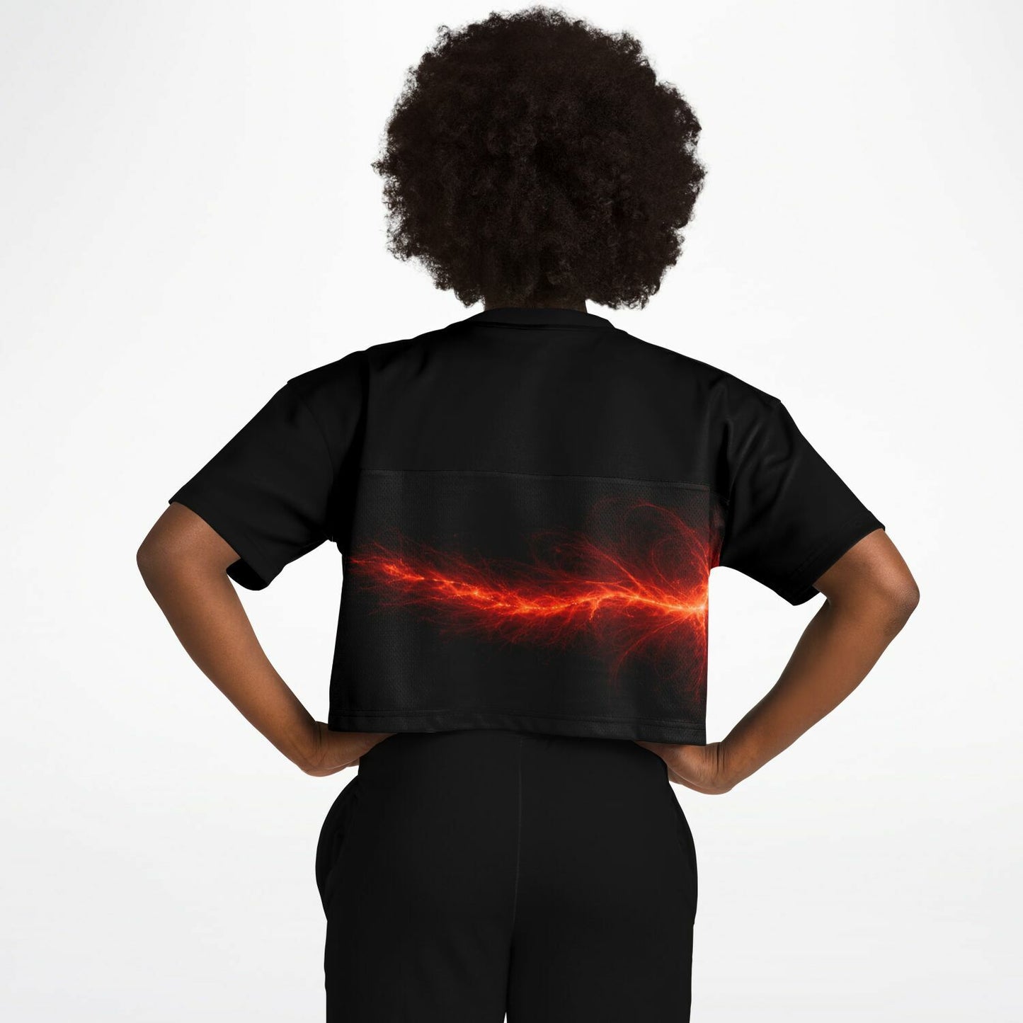 Plasma Flare - Athletic Crop Top