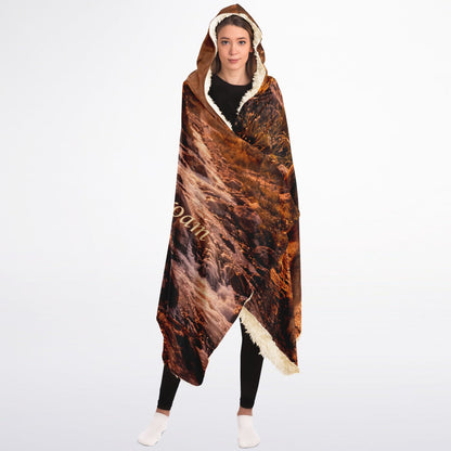 Built to roam - Hooded Blanket