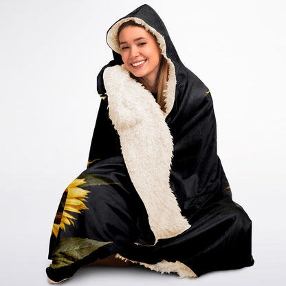 Sunflower - Hooded Blanket