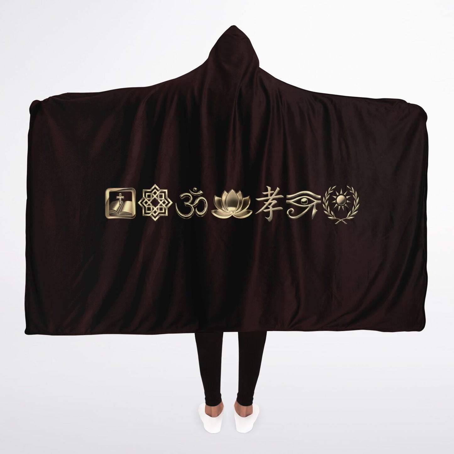 Ancient Wisdom - Hooded Blanket (tinted)