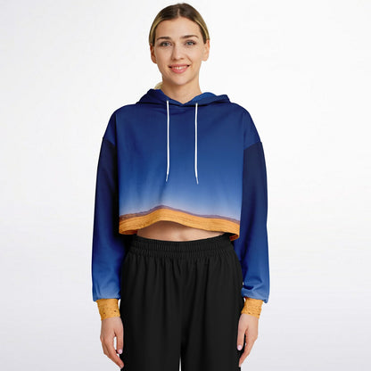 Deep Sky - Crop Hoodie