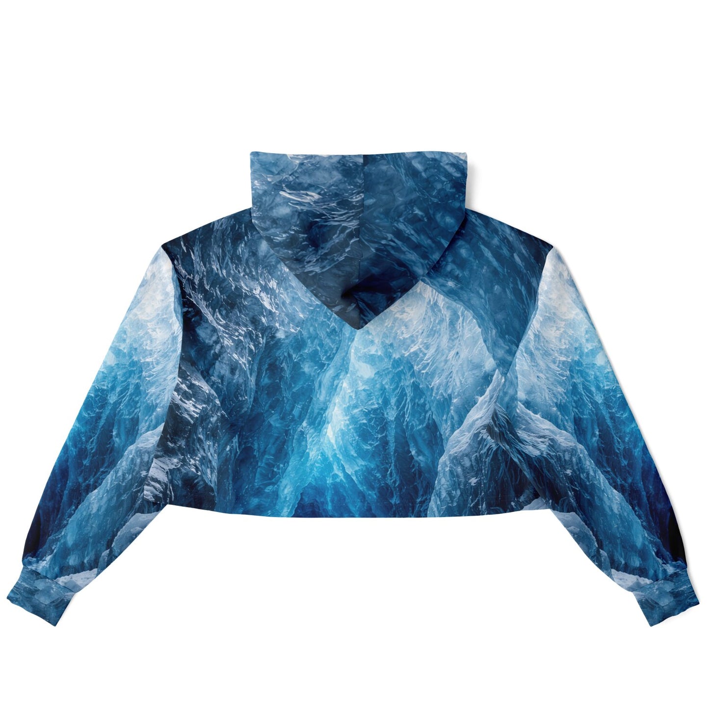 Glacial Core - Crop Hoodie