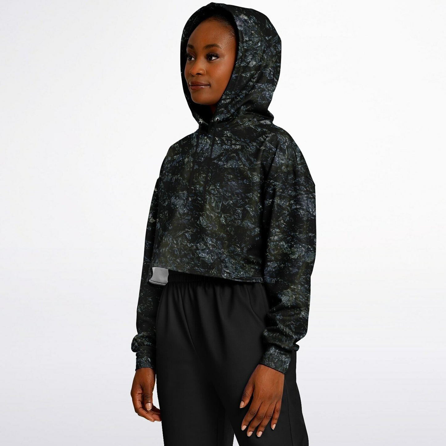 Earth Mass - Crop Hoodie