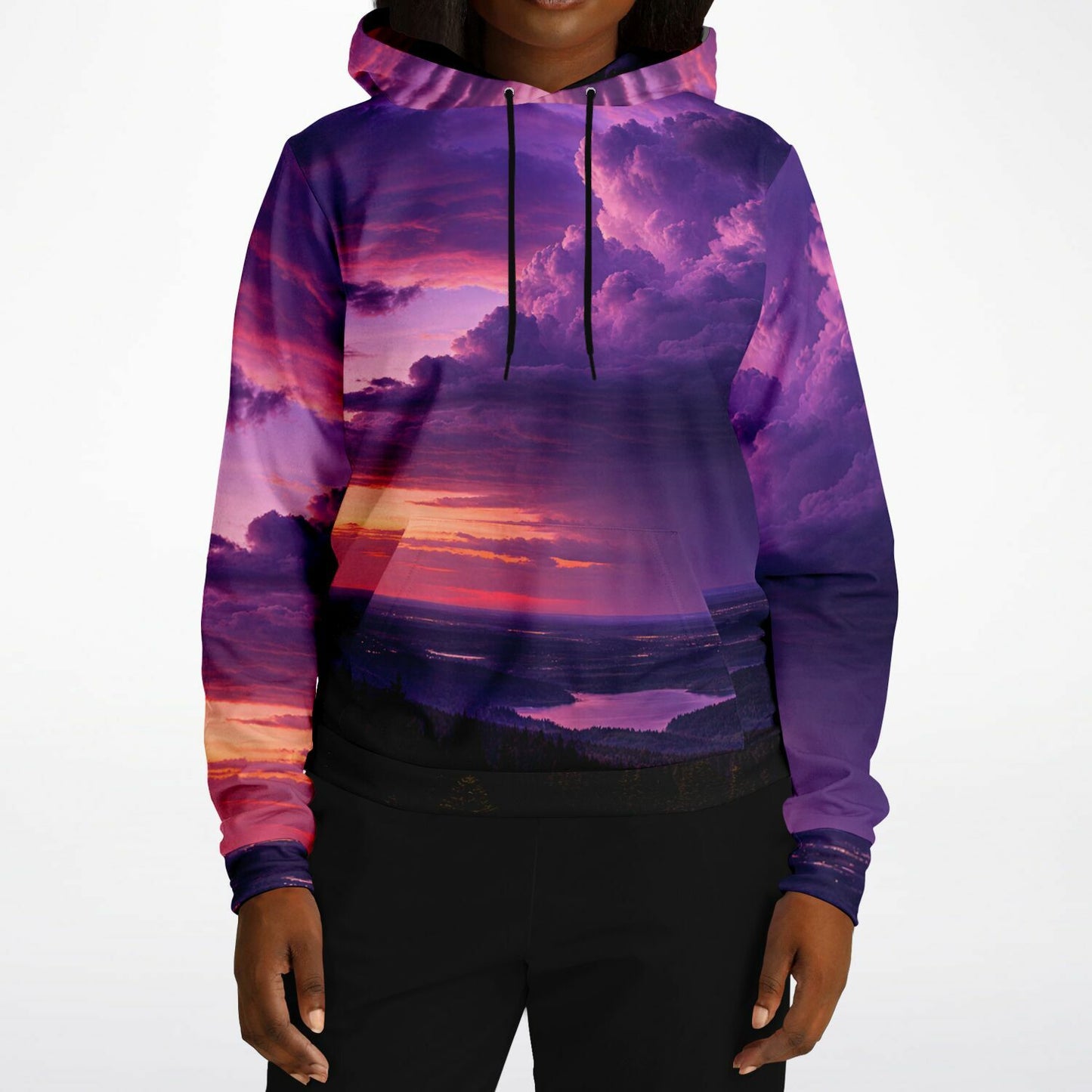 Opposite Sunset - Athletic Hoodie