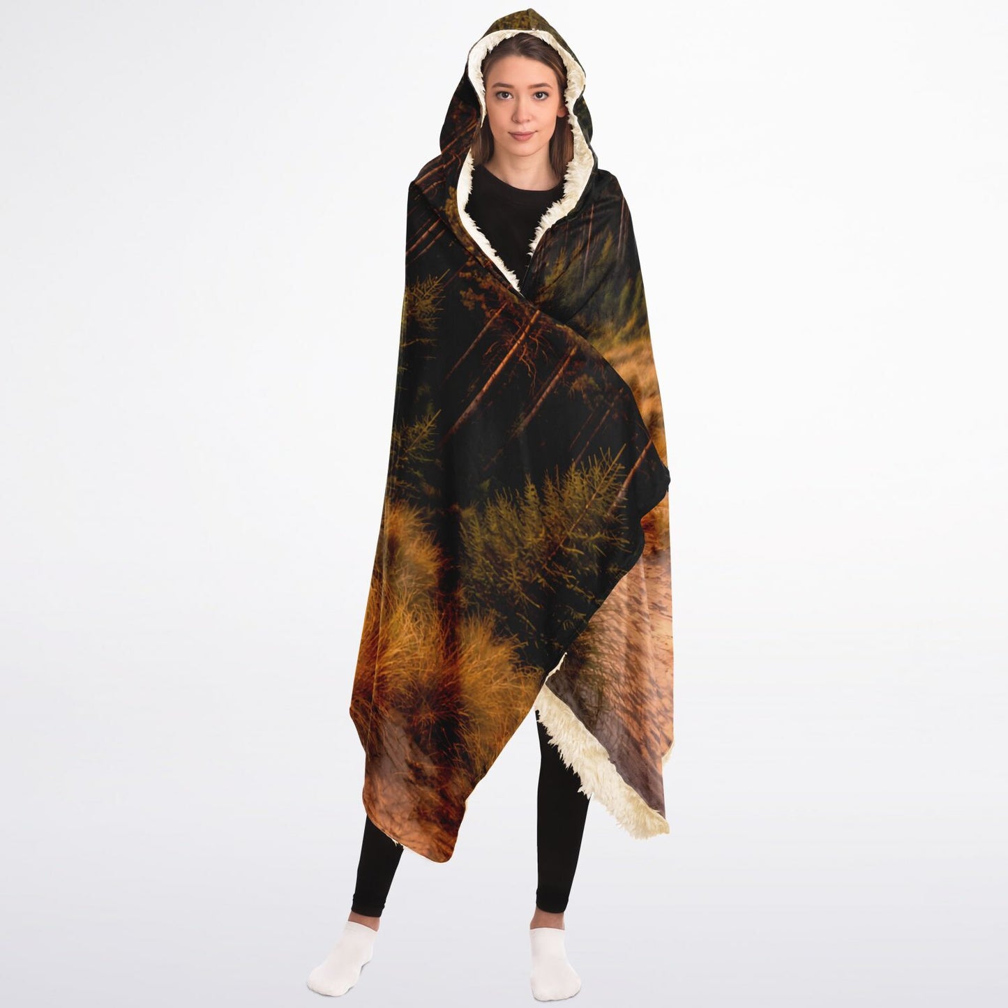 Dune Forest - Hooded Blanket