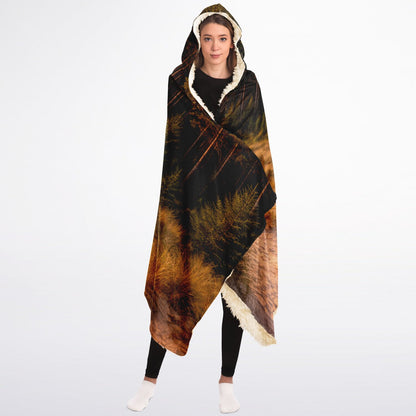 Dune Forest - Hooded Blanket