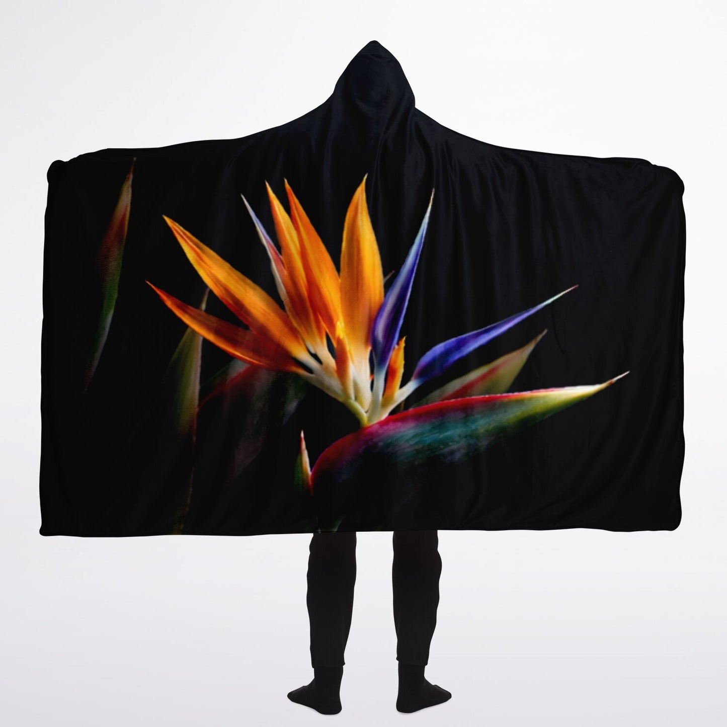 Bird of Paradise - Hooded Blanket