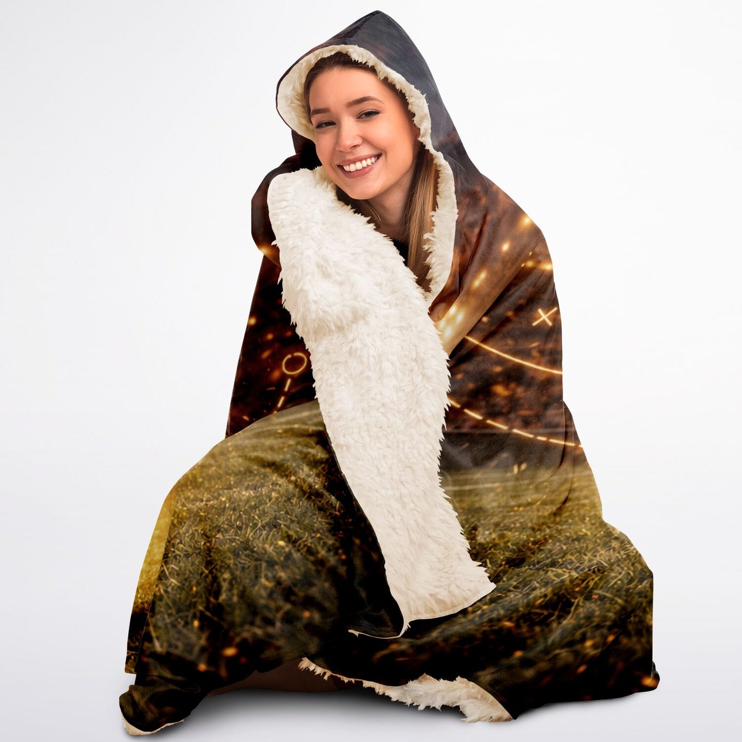 Win the line - Hooded Blanket
