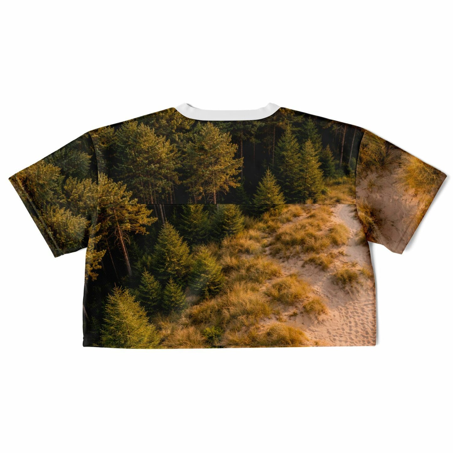 Dune Forest - Athletic Crop Top
