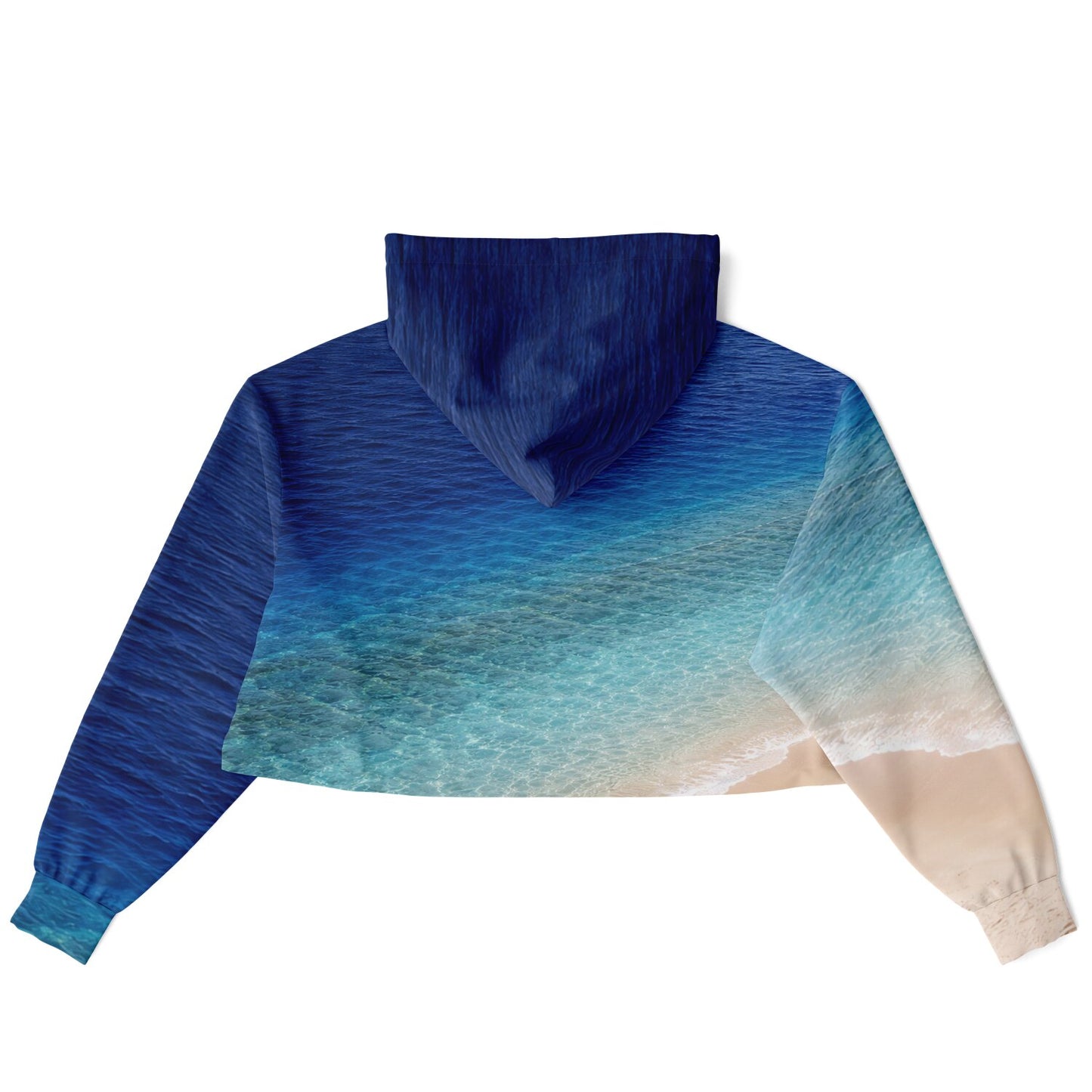 Coastal Shelf - Crop Hoodie