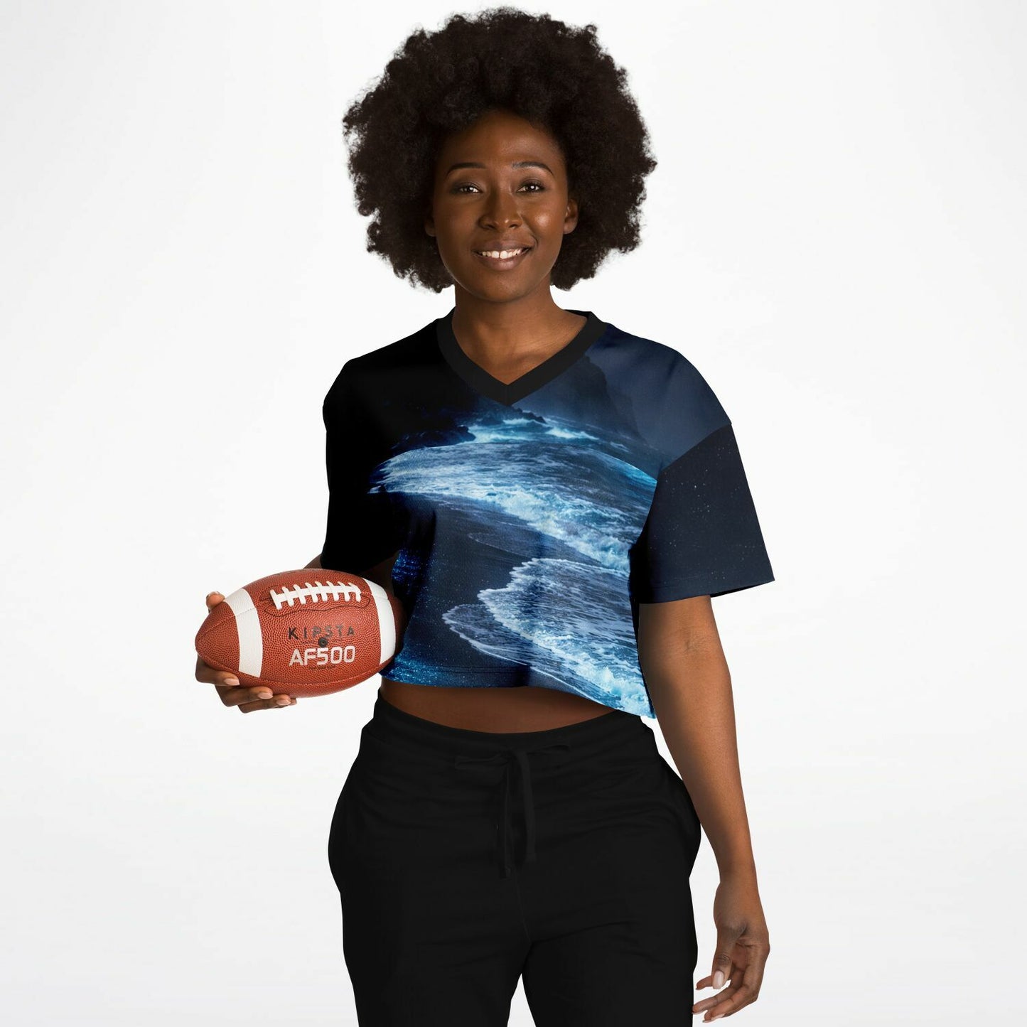 Lucent Tide - Athletic Crop Top