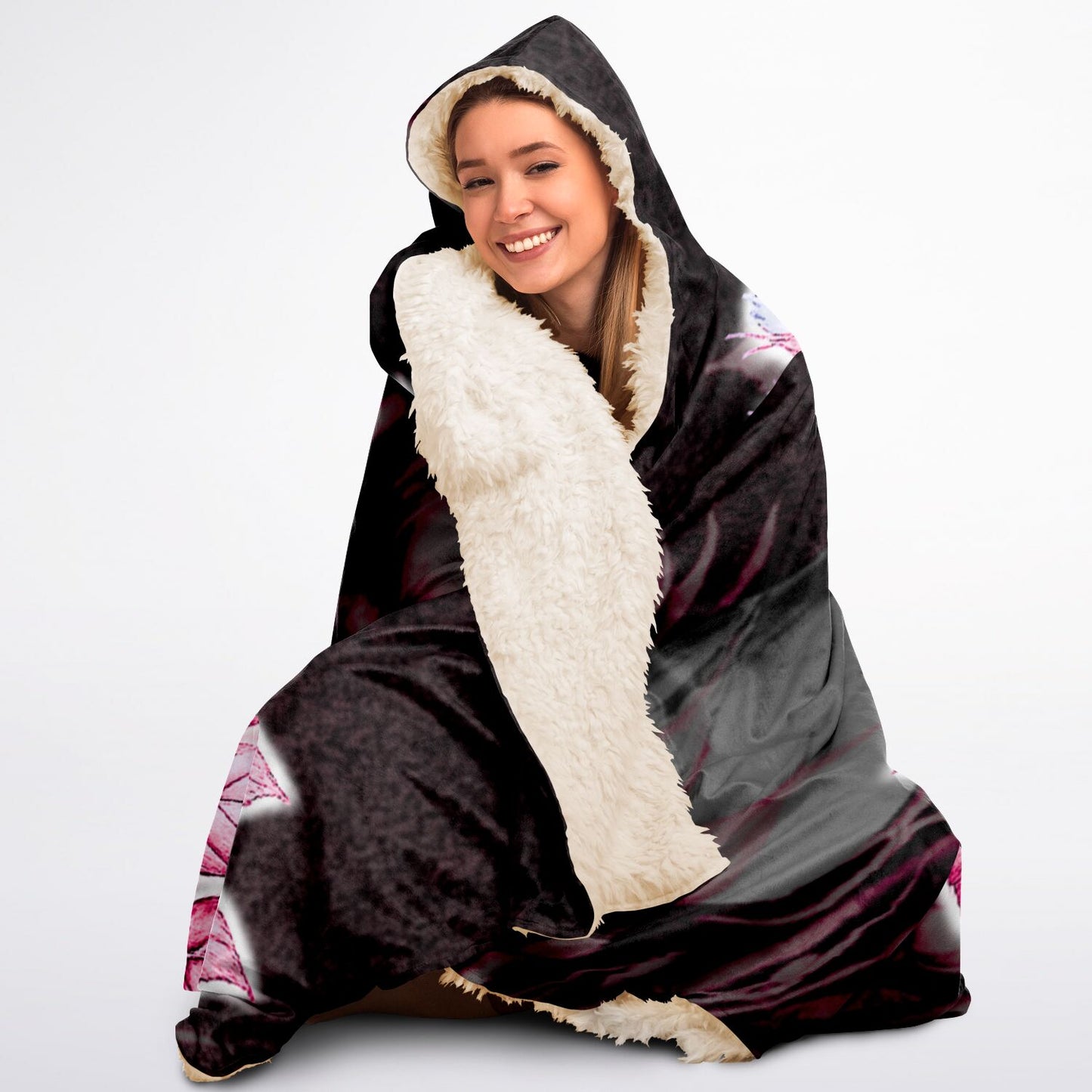 Rose - Hooded Blanket