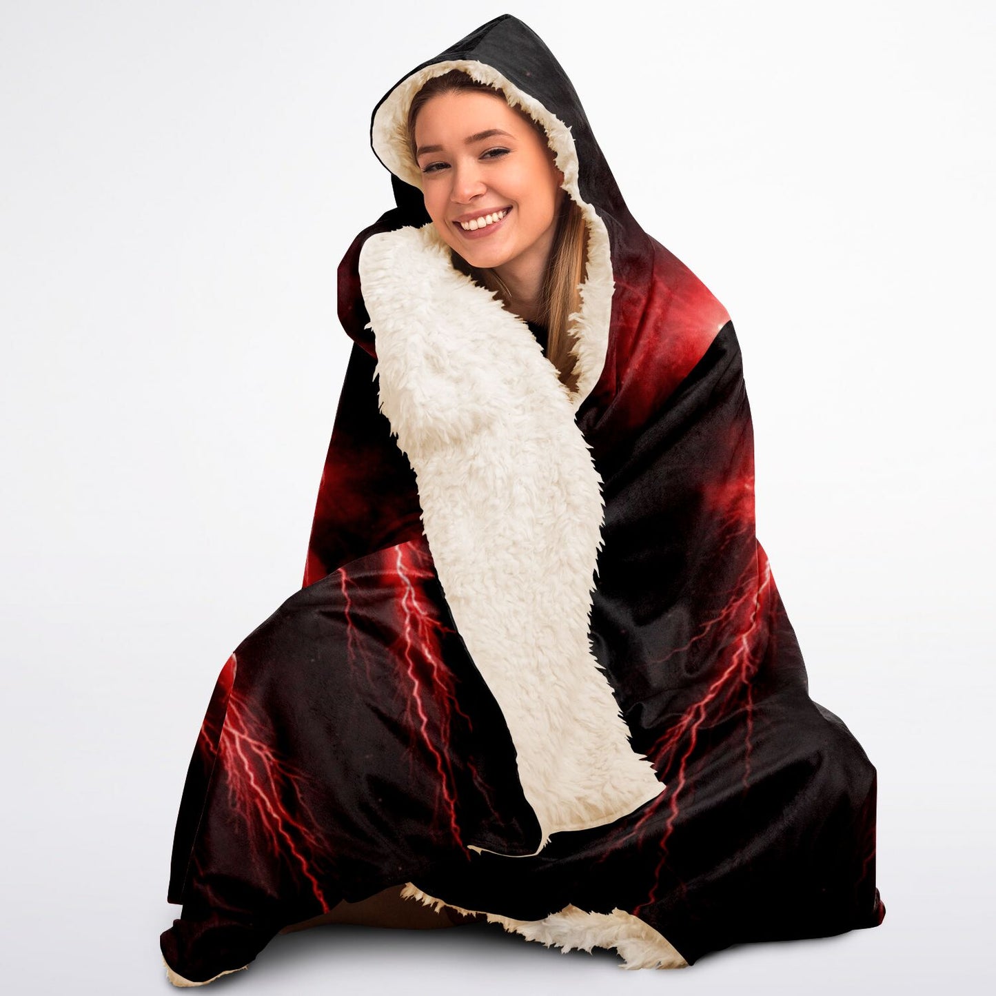 Lightning Sprites - Hooded Blanket